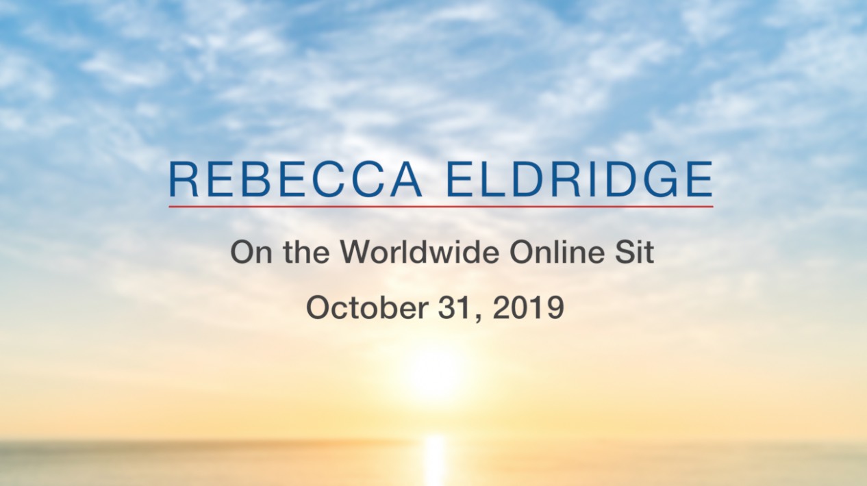 Jon Kabat-Zinn speaks at the October 24, 2019 East Coast Mindfulness Worldwide Online SIt